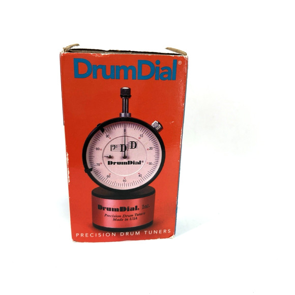 DRUMDIAL Precision Drum Head Tuner Lock Bezel Analog Gauge Snare Toms Kick USA - Picture 1 of 5